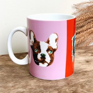 Pop Art Dog Mug Boston Terrier Golden Retriever